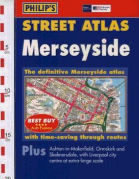 Paperback Street Atlas Merseyside (Philip's Street Atlases) Book