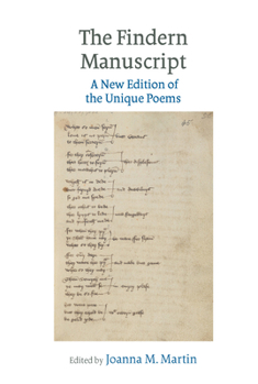 Hardcover The Findern Manuscript: A New Edition of the Unique Poems Book