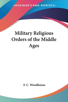 Paperback Military Religious Orders of the Middle Ages Book