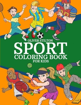 Paperback Sport Coloring Book for Kids: Connect the Dots and Color! Fantastic Activity Book and Amazing Gift for Boys, Girls, Preschoolers, ToddlersKids. Draw Book