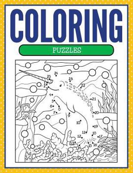 Paperback Coloring Puzzles Book