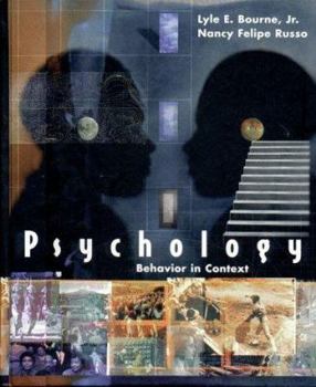 Hardcover Psychology: Behavior in Context Book