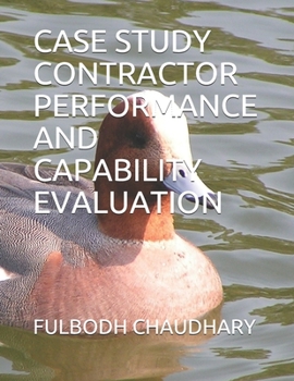 Paperback Case Study Contractor Performance and Capability Evaluation Book