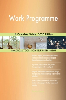 Paperback Work Programme A Complete Guide - 2020 Edition Book