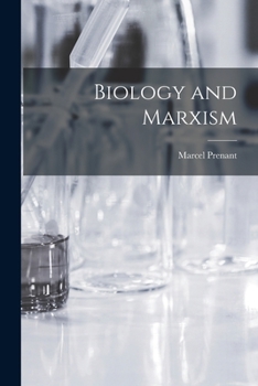 Paperback Biology and Marxism Book