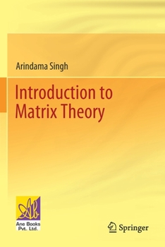 Paperback Introduction to Matrix Theory Book