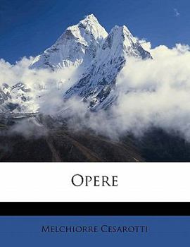 Paperback Opere Volume 38 [Italian] Book