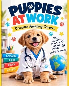 Paperback Puppies at Work: Discover Amazing Careers Book