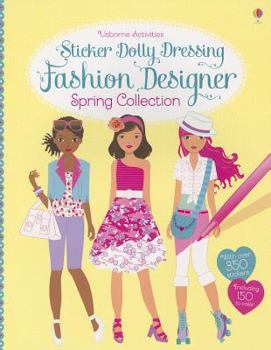 Paperback Sticker Dolly Dressing Fashion Designer Spring Collection Book
