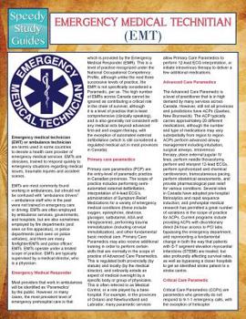Paperback EMT- Emergency Medical Technician (Speedy Study Guides) Book