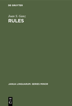Hardcover Rules: A Systematic Study Book
