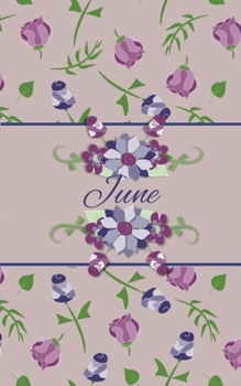 Paperback June: Small Personalized Journal for Women and Girls Book