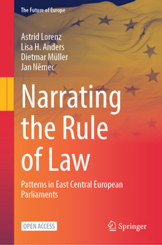 Hardcover Narrating the Rule of Law: Patterns in East Central European Parliaments Book