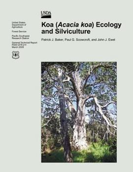 Paperback Koa (Acacia koa) Ecology and Silviculture Book