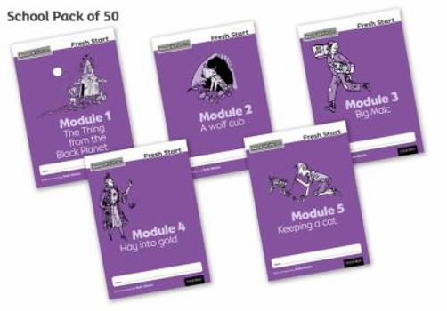 Paperback Read Write Inc. Fresh Start: Modules 1-5 - Mixed Pack of 5 Book