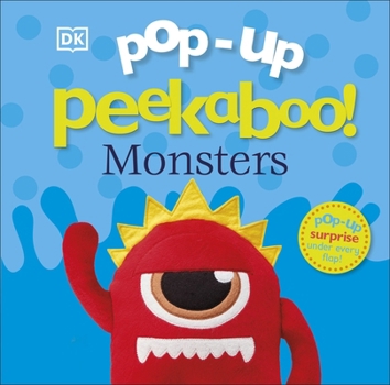 Paperback Pop-Up Peekaboo! Monsters Book
