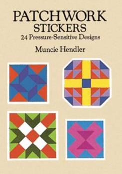 Paperback Patchwork Stickers: 24 Pressure-Sensitive Designs Book