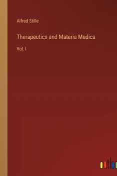 Paperback Therapeutics and Materia Medica: Vol. I Book