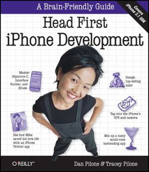 Paperback Head First iPhone Development Book