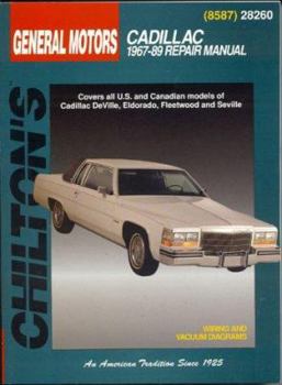Paperback GM Cadillac, 1967-89 Book