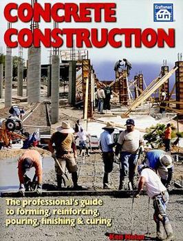 Paperback Concrete Construction Book