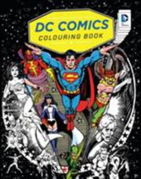 Paperback DC Comics Colouring Book