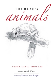 Hardcover Thoreau's Animals Book