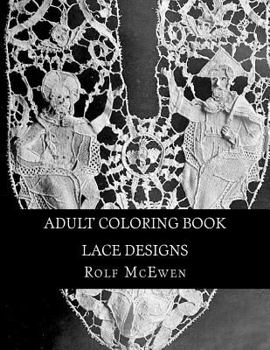 Paperback Adult Coloring Book: Lace Designs Book