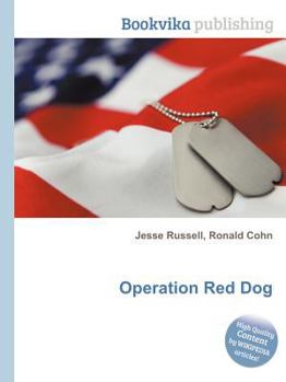 Paperback Operation Red Dog Book