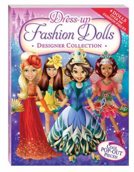 Paperback Dress Up Fashion Dolls: Designer Collection Book