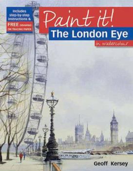 Paperback The London Eye in Watercolour Book