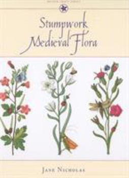 Hardcover Stumpwork Medieval Flora Book