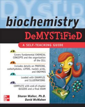 Paperback Biochemistry Demystified Book