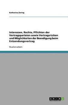 Paperback Interessen, Rechte, Pflichten der Vertragsparteien sowie Vertragsrisiken und Möglichkeiten der Beendigung beim Entsendungsvertrag [German] Book