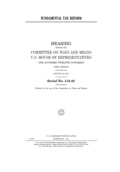 Paperback Fundamental tax reform Book