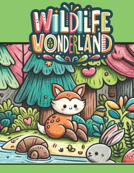 Paperback Wildlife Wonderland: Journey into a Cute Forest World Book