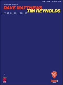 Paperback Dave Matthews/Tim Reynolds - Live at Luther College Book
