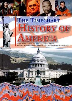 Hardcover The Timechart History of America Book