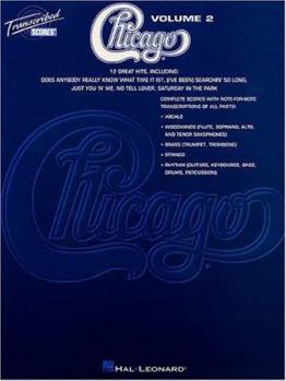 Paperback Chicago - Transcribed Scores Volume 2 Book