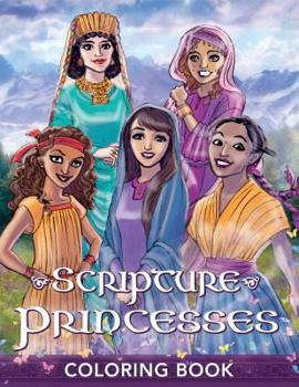 Paperback Scripture Princesses Coloring Book