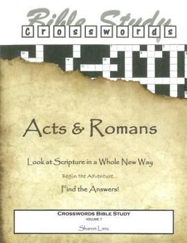 Paperback Crosswords Bible Study: Acts and Romans Book