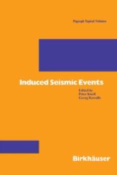 Paperback Induced Seismic Events Book