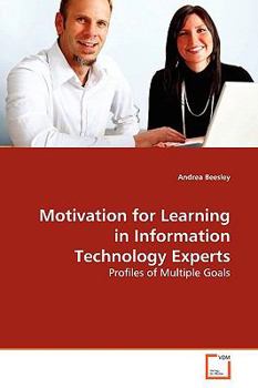 Paperback Motivation for Learning in Information Technology Experts Book