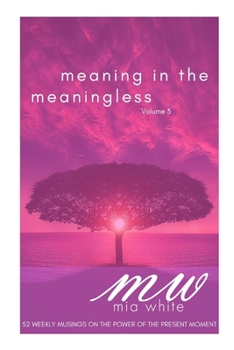 Paperback Meaning In The Meaningless, Volume 3: 52 Weeks of Musings on the Power of the Present Moment (and Other Random Thoughts from a Writer's Life) Book