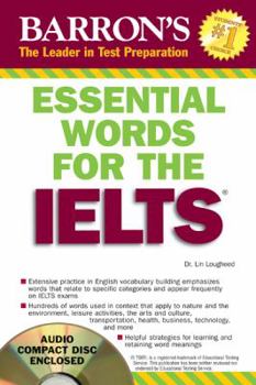 Paperback Essential Words for the IELTS [With Audio CD] Book