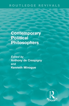 Contemporary Political Theory - Book  of the Routledge Revivals