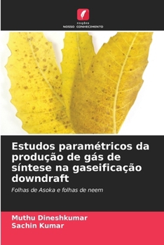 Paperback Estudos paramétricos da produção de gás de síntese na gaseificação downdraft [Portuguese] Book