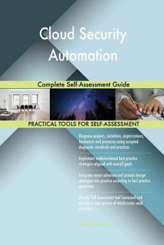 Paperback Cloud Security Automation Complete Self-Assessment Guide Book