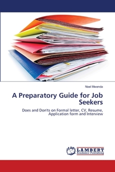 Paperback A Preparatory Guide for Job Seekers Book