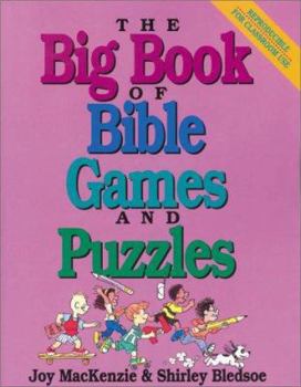 Paperback A Big Book of Bible Games & Puzzles Book